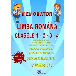 MEMORATOR  LIMBA ROMÂNĂ CLASELE 1-2-3-4 -  A4 carton plastifiat color